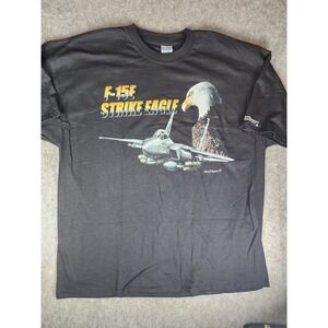 F-15E Strike Eagle Vintage T-Shirt Size XXL Museum Of Flight Military